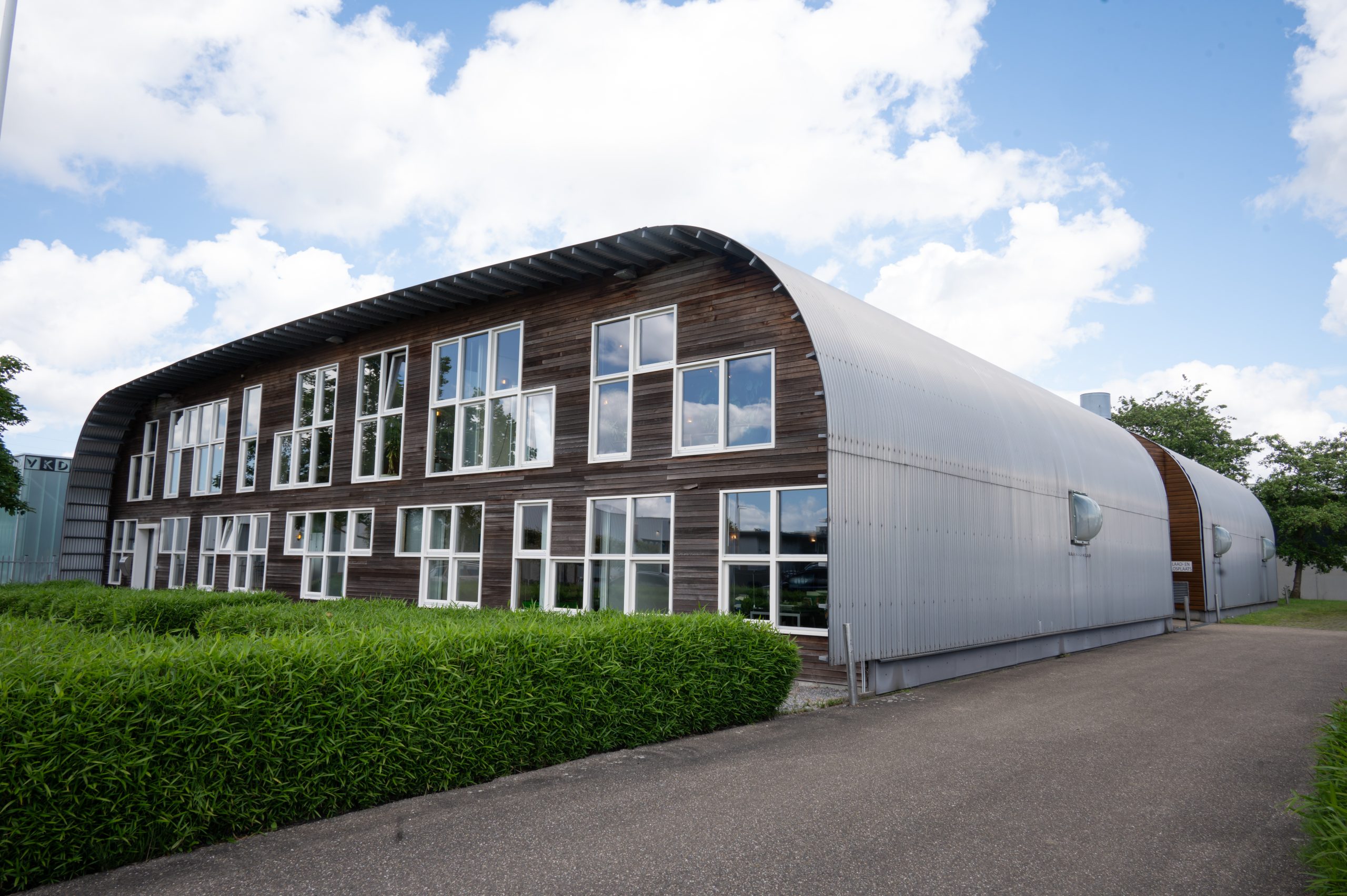 Het gebouw van Eco-Point in Halsteren